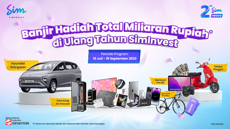 Wujudkan Mimpi Dengan Ikutan SimVersary!