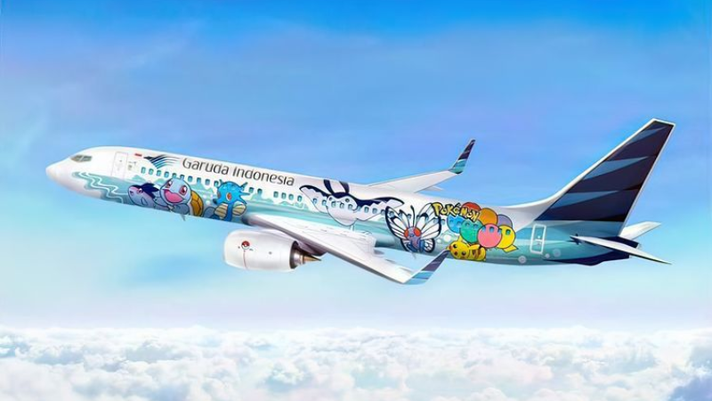 Design Baru Livery Garuda Indonesia (GIAA) Ada Pokèmon Loh!