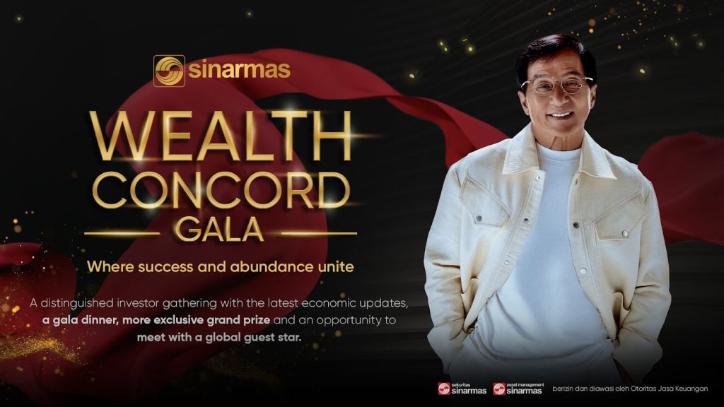 Apresiasi Loyalitas Nasabah, SimInvest Hadirkan Jackie Chan di Acara Sinarmas Wealth Concord Gala 