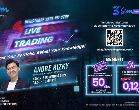 🚀 INVESTRADE RACE PIT STOP: LIVE TRADING WITH ANDRE RIZKY🚀