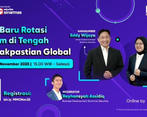 Webinar Market Outlook November: Arah Baru Rotasi Saham di Tengah Ketidakpastian Global