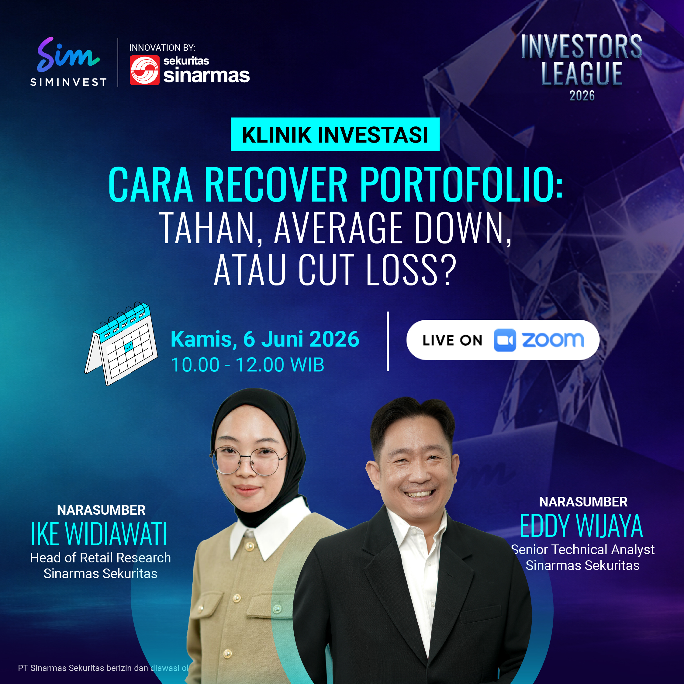 Klinik Investasi: Cara Recover Portfolio: Tahan, Average Down, atau Cut Loss?